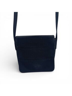 Nine West Black Crossbody Bag With Magnetic Snap Closure & Adjustable Strap